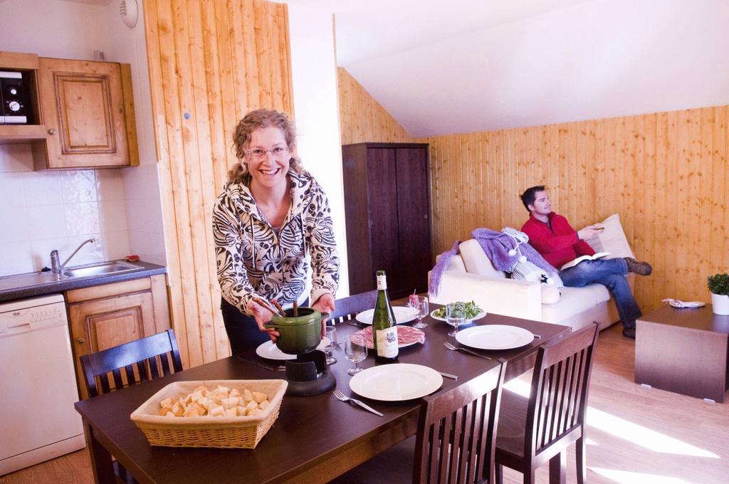 Residence Goelia Les Chalets Des Ecourts Saint-Jean-d'Arves Zimmer foto